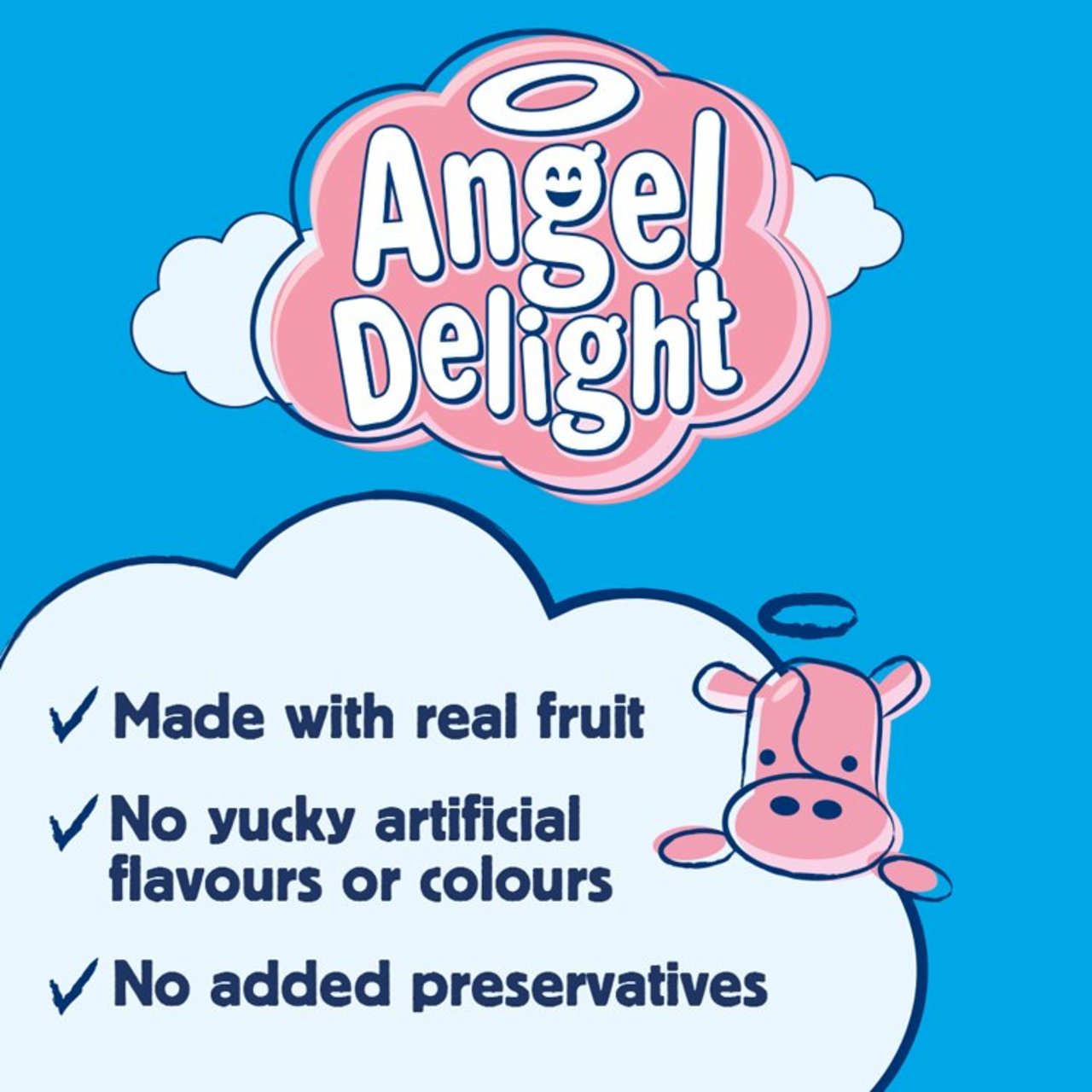 Angel Delight Strawberry Flavour 59g - Summery Delicacy