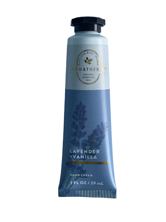 Bath Body | Lavender + Vanilla Aromatherapy | Hand Cream 29ml