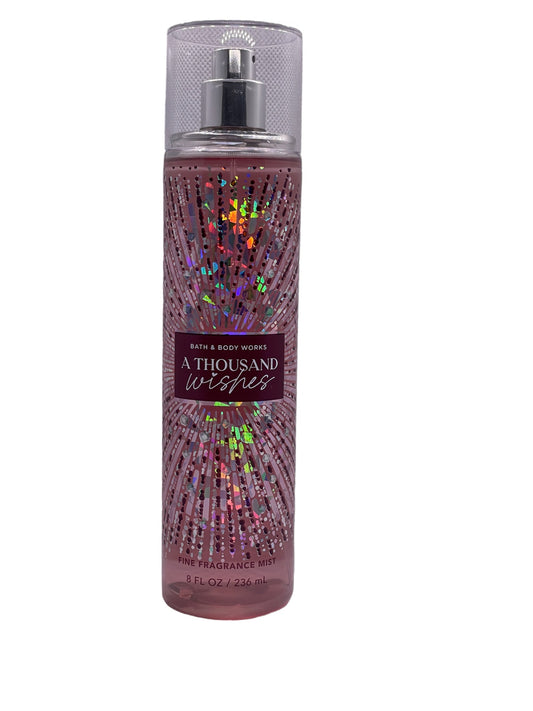 Bath & Body Works A Thousand Wishes Fine Fragrance Mist, 236mL, Dreamy Aroma