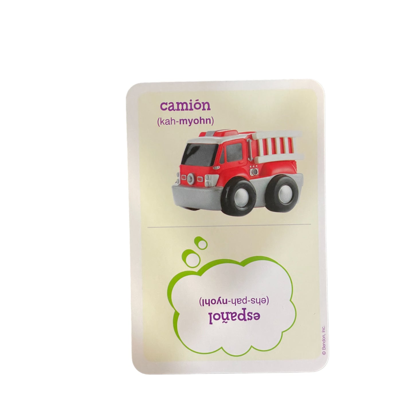 Bendon - Spanish - 36 Flash Cards Interactive for Kids & Adults