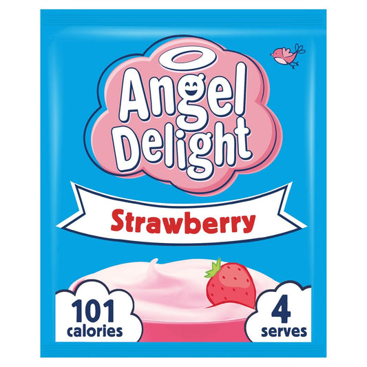 Angel Delight Strawberry 59g - Delicious Summery Dessert Treat