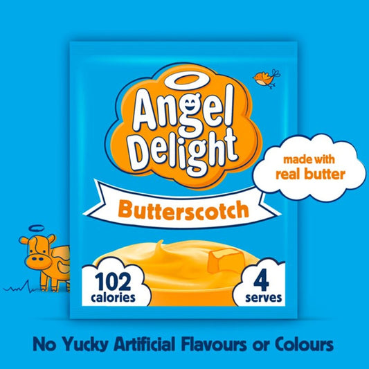 Angel Delight Butter Scotch Flavour 59g - Creamy Dessert Mix