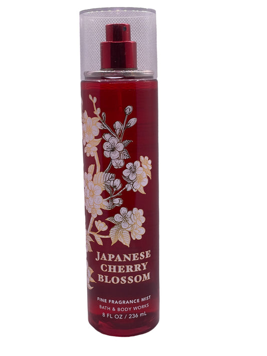 Bath & Body Works Japanese Cherry Blossom Fine Fragrance Mist|236mL|Floral Scent